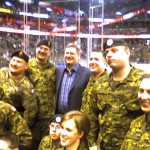 Harper At Sens Game