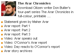 Arar Chronicles from Citizen