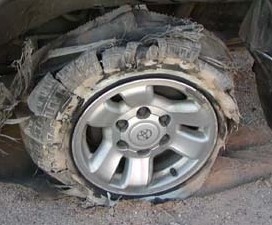 Tire Blowout